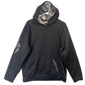 Kryptek Men's Size M Black Hoodie Performance Sweatshirt EUC